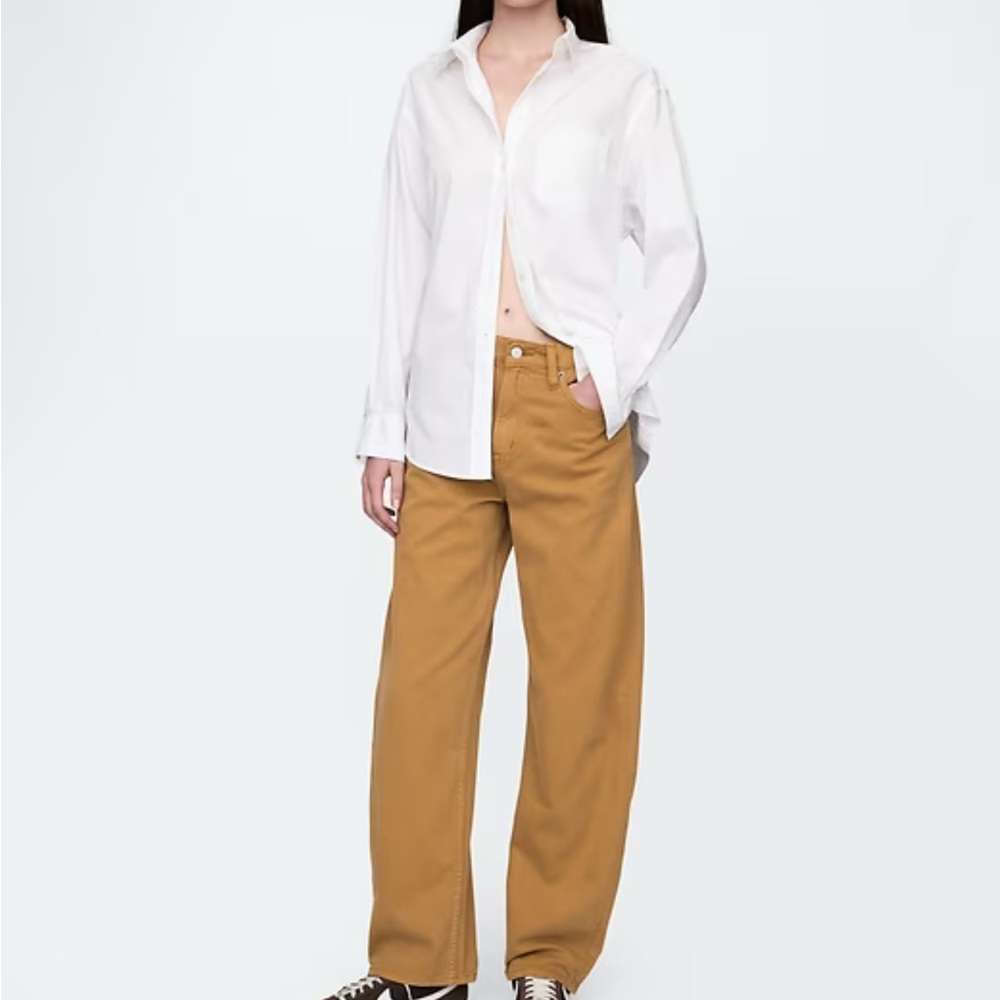 GAP High Rise Barrel Jeans BNWT
